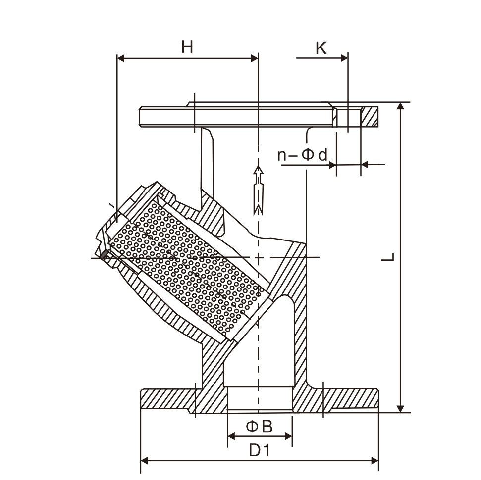 黃銅法(fa)蘭過濾(lü)器(圖1)