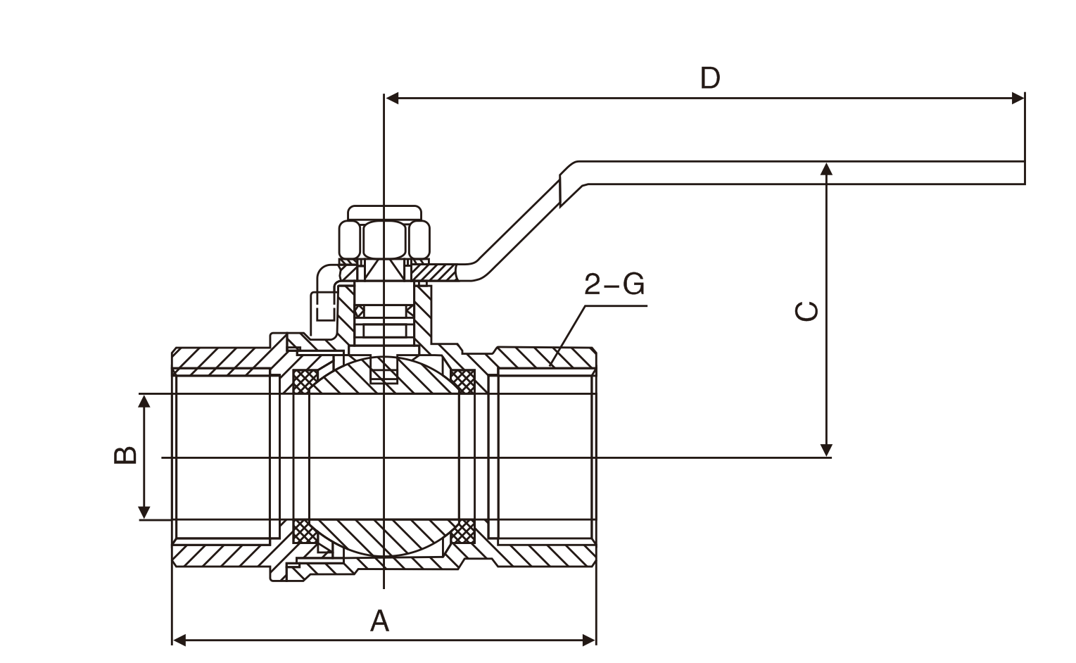 黃銅絲(sī)扣球閥(圖1) 黃銅(tong)絲扣球閥(圖1)