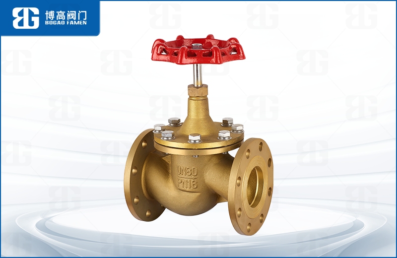 黃(huang)銅法蘭(lán)截止閥(fa)