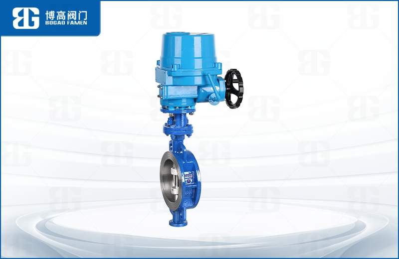 電(diàn)動對夾(jia)式硬密(mì)封蝶閥(fá)