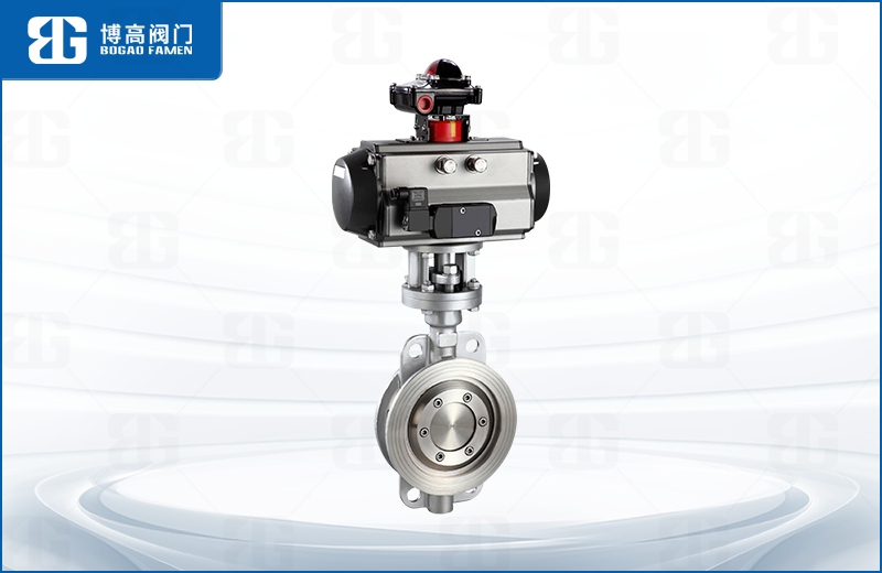 氣(qì)動硬密(mi)封對夾(jiá)蝶閥