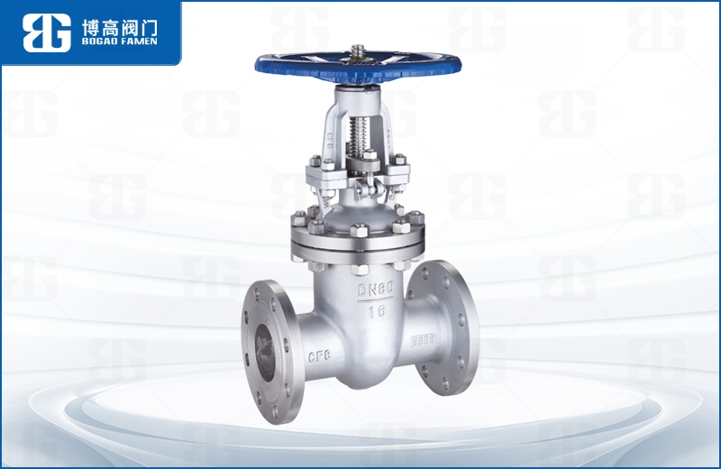 不鏽鋼楔式法(fa)蘭閘閥